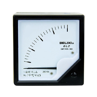 6L2系列安裝式指針儀表DELIXI/德力西6L2 頻率表 45-55Hz 100V