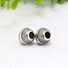Fashionable accessory, jewelry charm for friend, silver 925 sample, city style, gift for girl