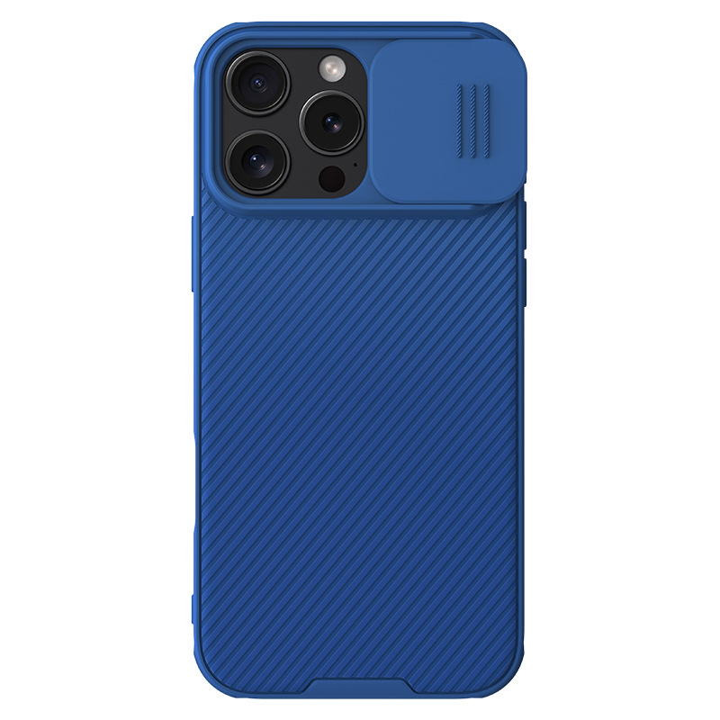 Nillkin para lente iPhone16 PRO MAX cubierta deslizante cubierta protectora antiespionaje espejo negro Apple 16