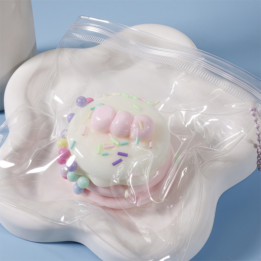 Niños no tóxicos juguetes de rebote lento descomprimir la sensación de barro gelatina de silicona de alto valor facial