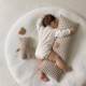 INS Bear Plaid Pillow Cotton Comforting Anti-collision Pillow Children's Sleeping Pillow Long Pillow Baby's Bed Circumference Pillow