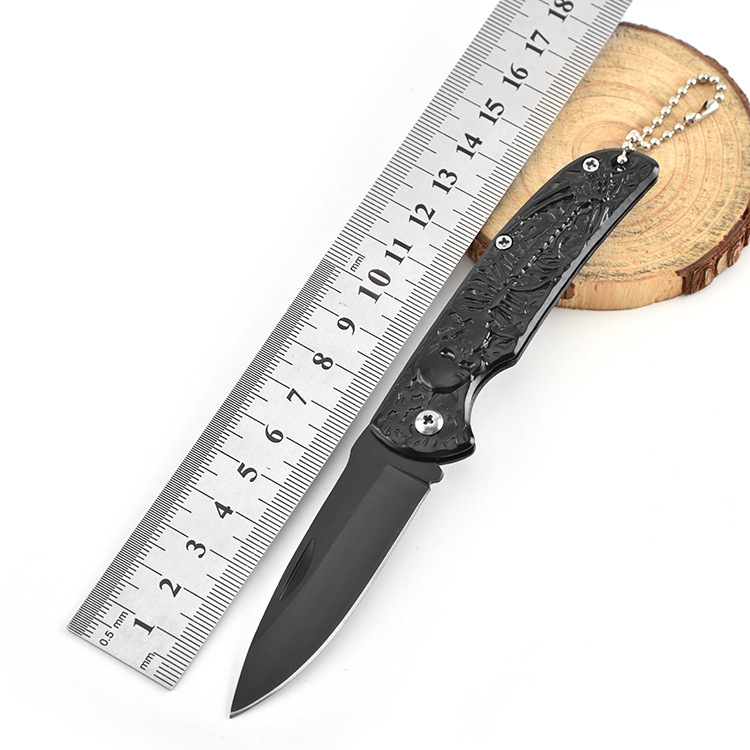 创意小刀户外多用折叠刀 随身钥匙扣折刀 家用水果刀