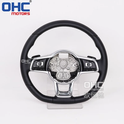 Applicable to Volkswagen GTI MK7.5Jetta Passat golf Touareg full leather steering wheel old modified