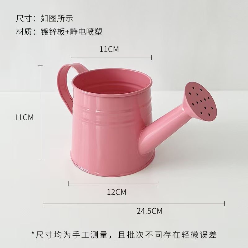 教师节礼物彩色小丑怪花束插花桶铁皮桶创意小洒水壶盆栽植物花盆|undefined