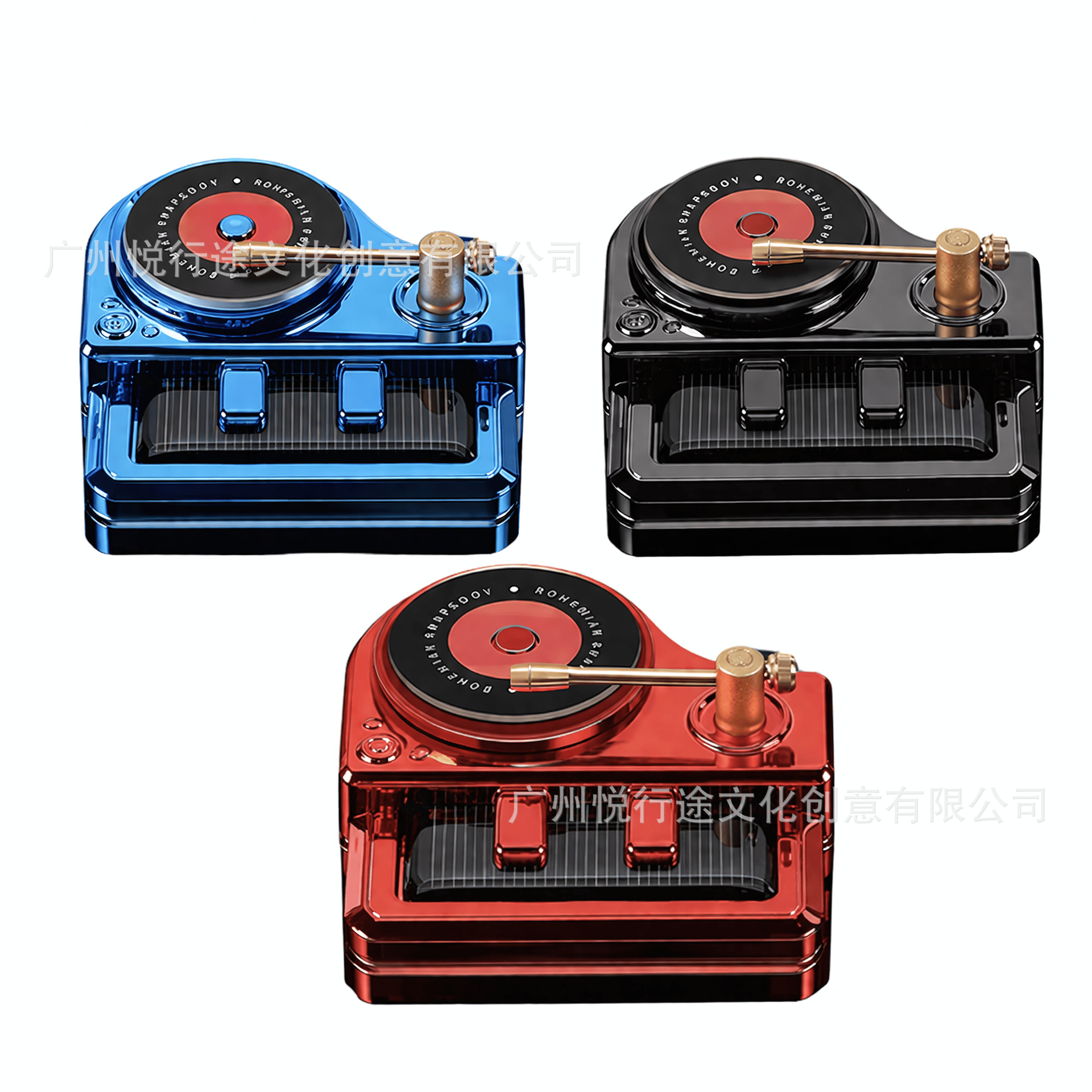 Cross-border best-selling car perfume, piano record player car air freshener, car air conditioning vent air freshener wholesale