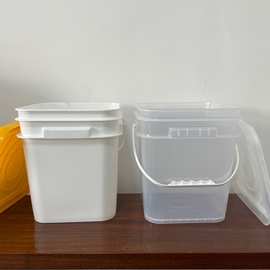食品包装桶12升方桶透明桶