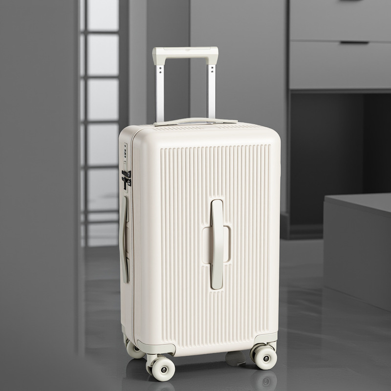 Factory Direct Sales Customized Double-Layer Explosion-Proof Zipper Suitcase Luggage Case 20inch Large Capacity Carry-On Luggage with a Minimum Order of One Piece 24
