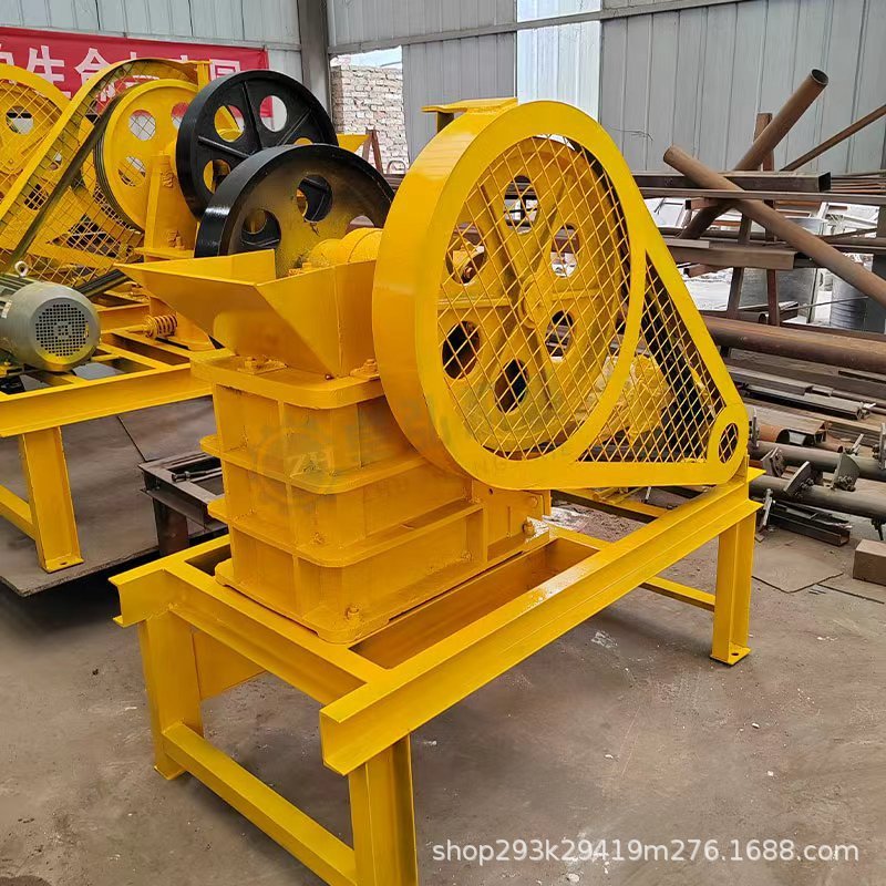 颚式破碎机工业建筑垃圾粉碎机矿山道路工程石料鄂破高效破碎|undefined