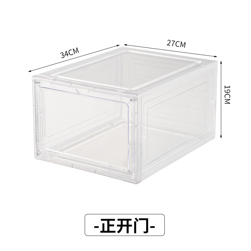 투명 - 전면 개구부 34.5*27*19(pp+ABS) 6개