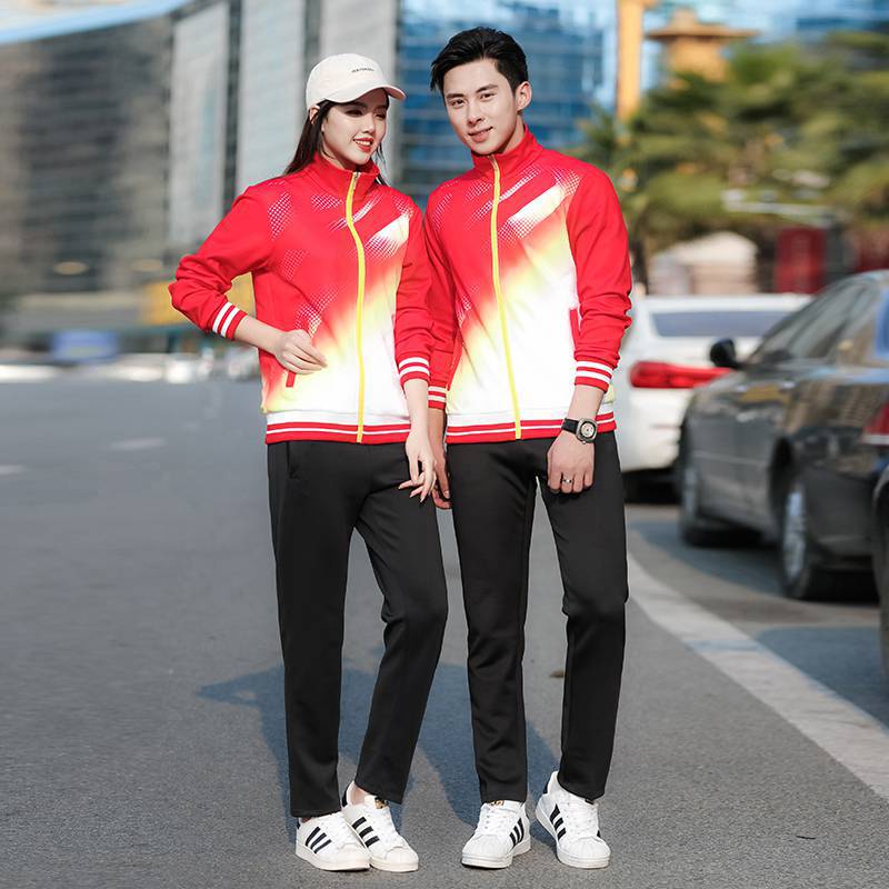 2023新款小学生校服套装中学生校服春秋季运动装初中高中班服定做