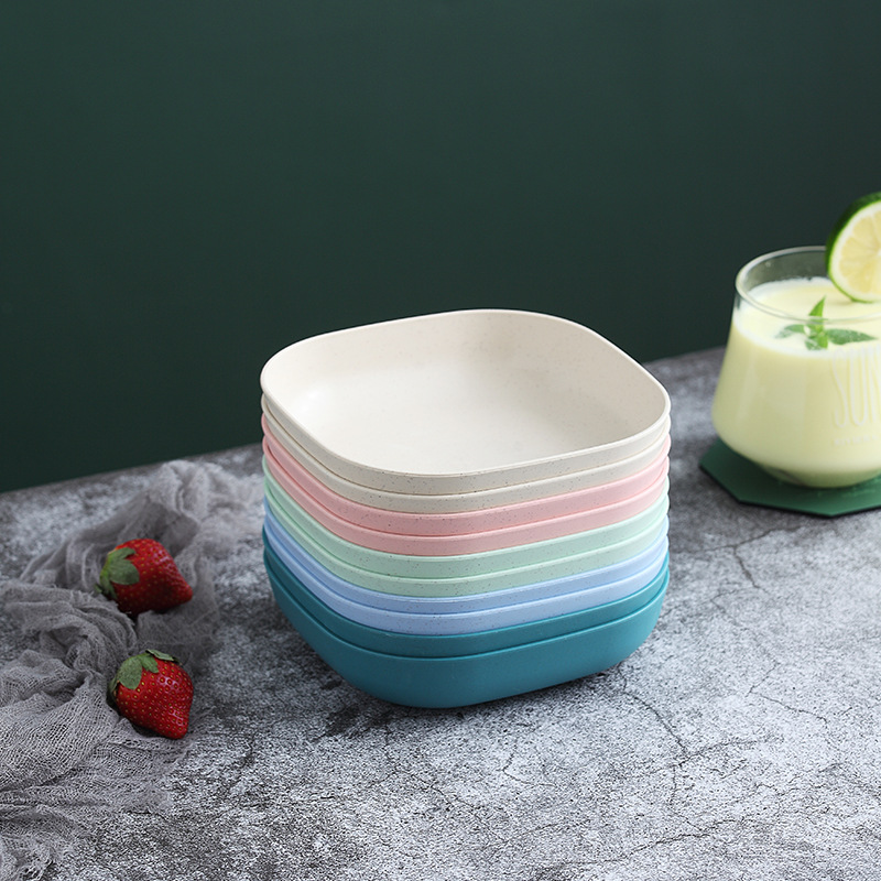 Spit Bone Plate Bone Dish Home Creative Internet Celebrity Fruit Plate Snack Zero Eat Melon Seeds Plate Table Garbage Plate