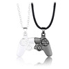 Magnetic necklace, game console, handle for beloved, strong magnet suitable for men and women for St. Valentine's Day, Birthday gift