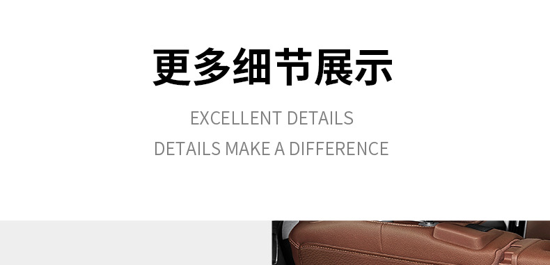 Suitable for Mercedes-Benz Gle350/450 Rear Seat Back Anti-Kick Pad Gls450 Trunk Protective Pad Car Supplies