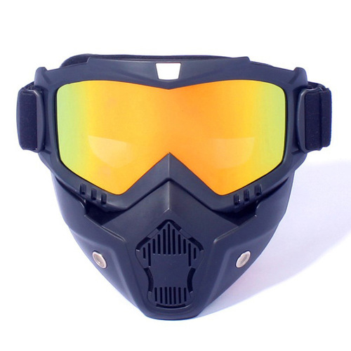 Harley Off-road Motorcycle Equipment Riding Wind and Sand Protective Goggles Skiing and Mountaineering Face Mask Windshield