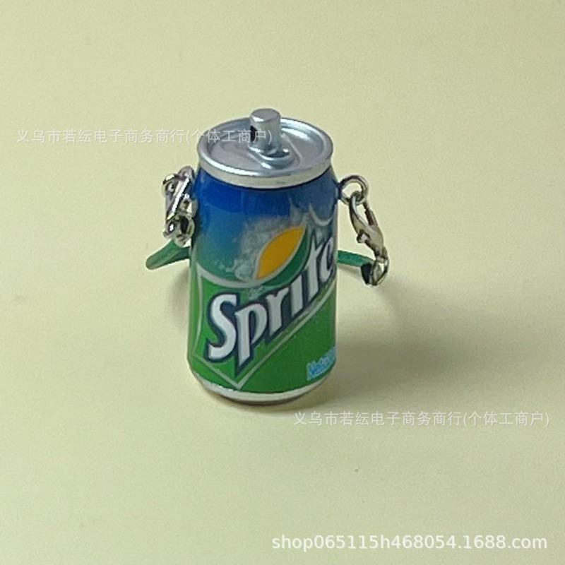 娃用小包仿真易拉罐饮料瓶钥匙扣挂件拉布布KT玩偶斜挎包跨境挂件|undefined