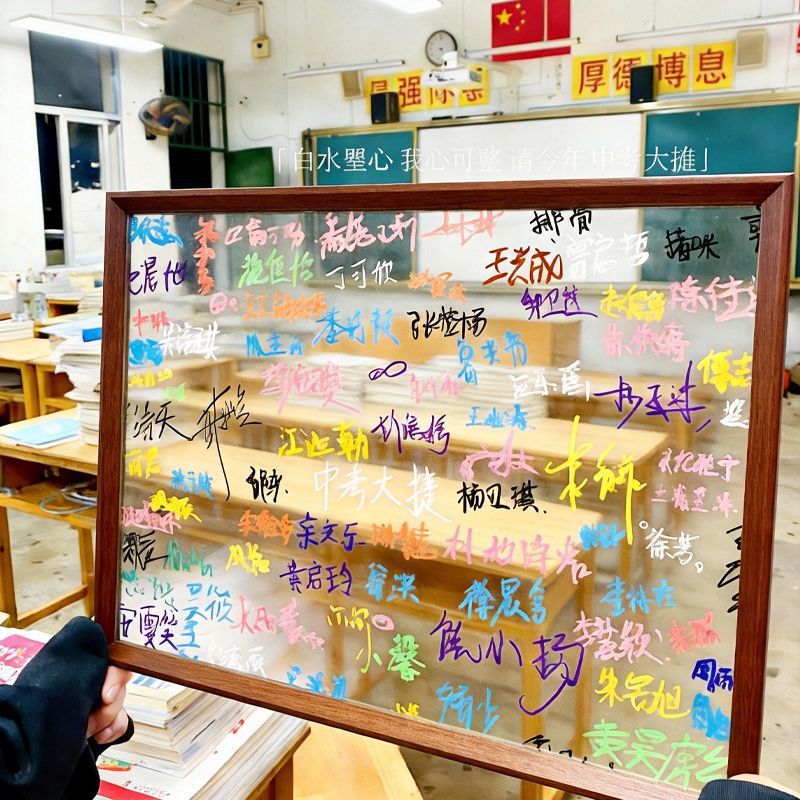 Graduation Season Acrylic Signature Commemorative Photo Frame Graffiti Youth Memory Album Handmade DIY Graduation Gift for Middle and High School Students