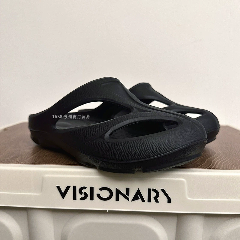 Функциональная обувь с полыми отверстиями, тапочки из ЭВА, пляжные тапочки для пар, Инопланетные тапочки, мужская и женская обувь, отслеживаемая Коэн Пинг ~