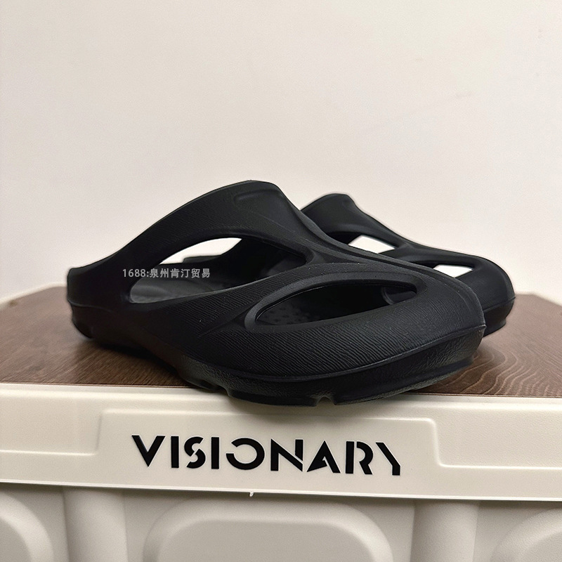 Outdoor Function Hollow Hole Shoes EVA Slippers Couple Beach Alien Slippers Men's and Women's Traceability Shoes Cohen Ping ~