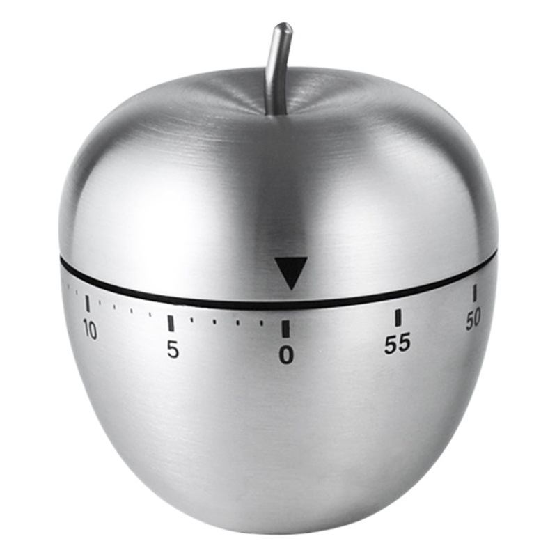 Mechanical Timer Stainless Steel Kitchen Timer Reminder Countdown Timer Alarm Clock
