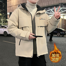 2025新款加棉冲锋衣棒球服爆款棉衣夹克外套青年学生工装男款棉服