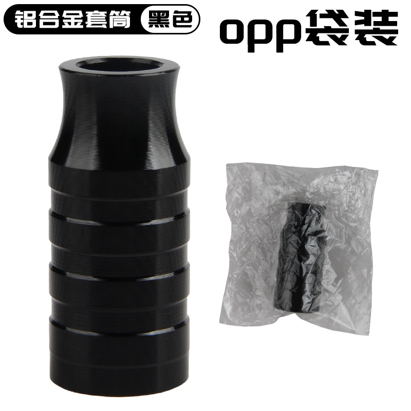 Manga de la bicicleta montaña liberación rápida eje rueda delantera portalámparas aleación Aluminio Hub extensión conversión marco 5 colores