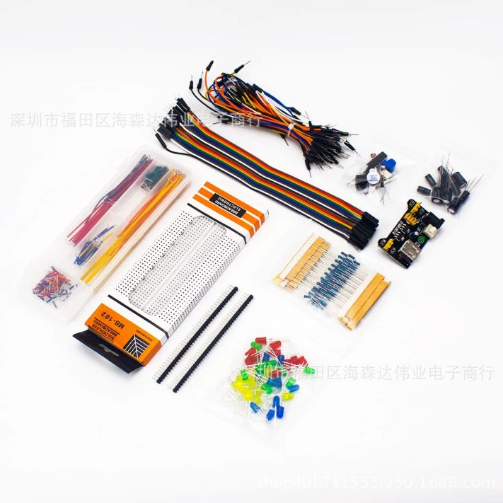 2024 new 400-hole-830 hole DIY upgrade electronic kit band power module is suitable for UNO R3