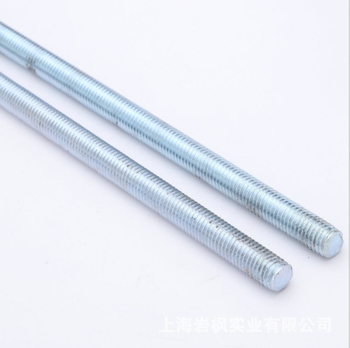Threaded rod / full thread bolt / all-thread screw / suspended bar / ceiling fixture parts / galvanized / stainless steel / hot-dip galvanized