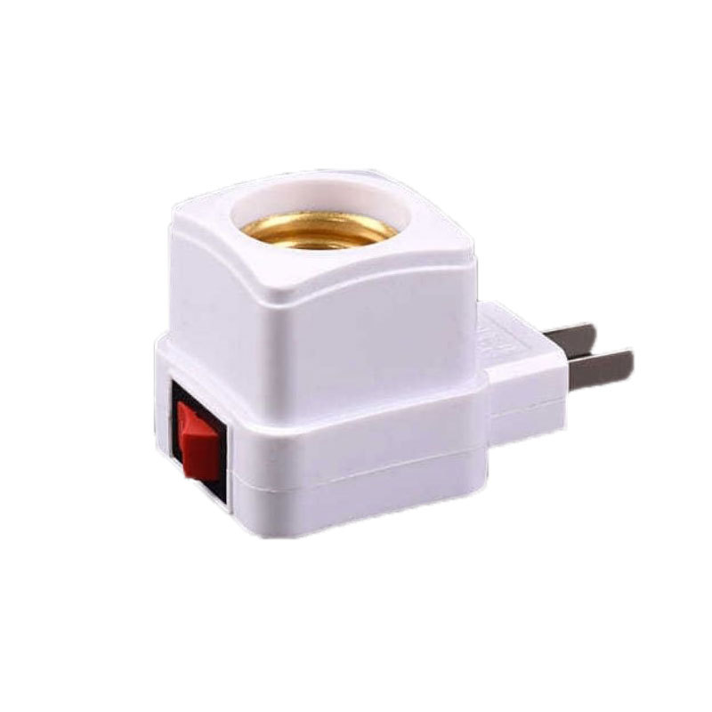 Surface-mounted screw lamp holder suspended Lukou bayonet lamp holder mobile screw bayonet lamp holder E27 screw lamp holder