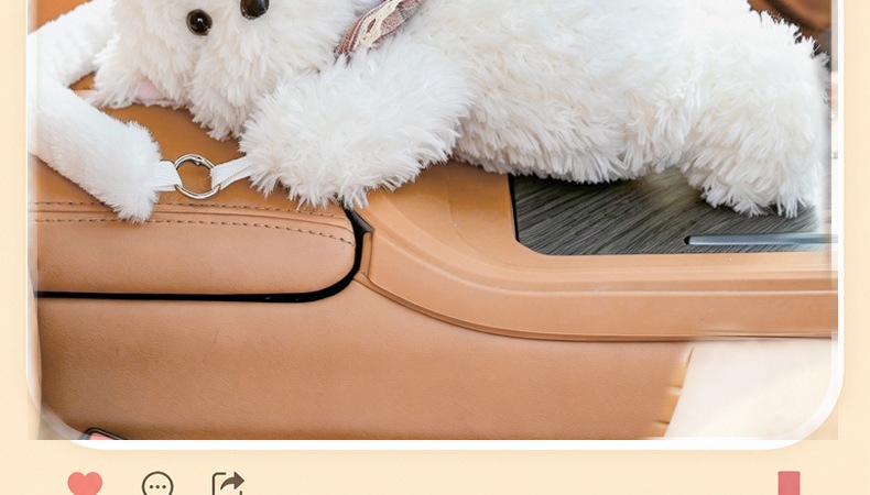 Creative and cute plush car tissue bag, hanging tissue box for car, plush hanging tissue bag
