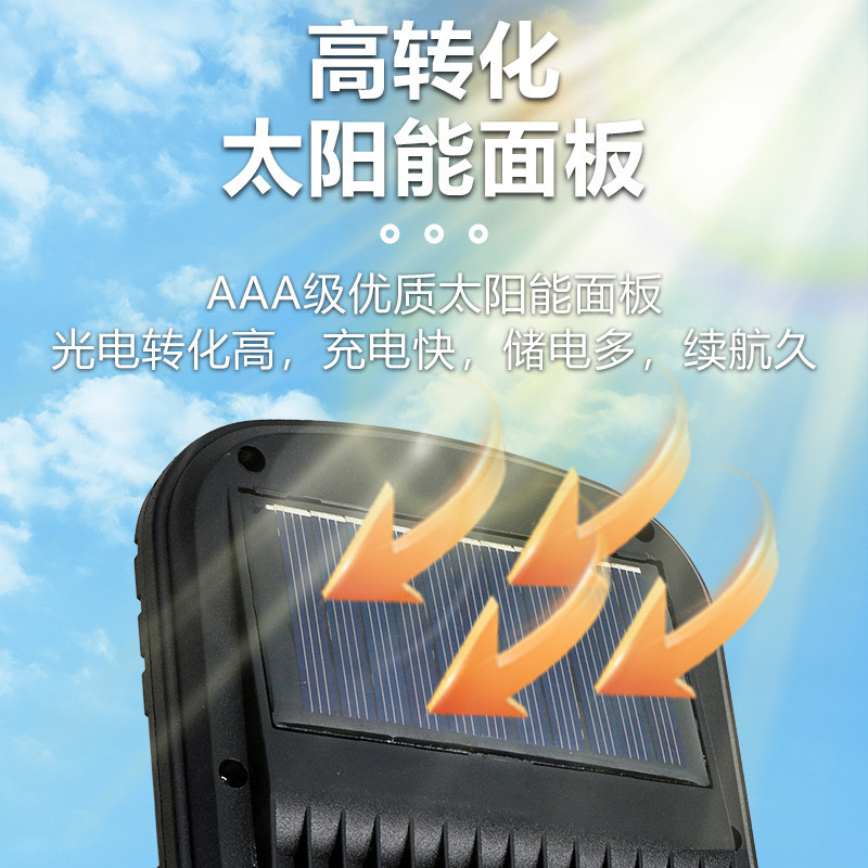 Transfronterizos nueva luz solar de control remoto lámpara de pared exterior lámpara de lámpara de jardín lámpara de llama RGB