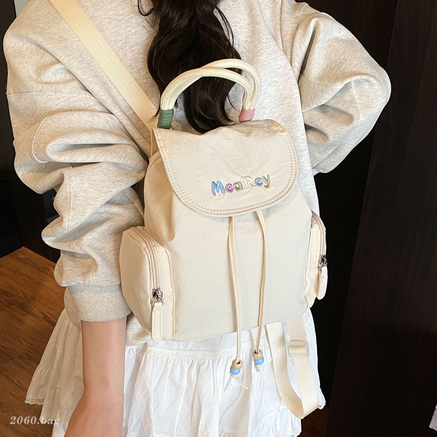 Mochila universal, mochila de clase, mochila de estilo pequeño, estilo coreano de viaje, nueva mujer ocio 2026