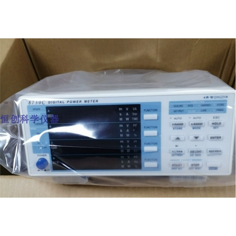 Qingzhi 8730C однофазные электрические параметры 8730C высокоточный измеритель мощности 8720 имеет гармонику электрической энергии 8930