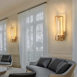 轻奢水气泡亚克力壁灯客厅电视背景墙餐厅玄关卧室床头灯水晶装饰