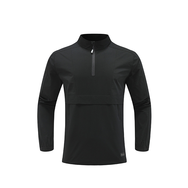 Marca de marea transfronteriza empalme color a prueba de viento impermeable chaqueta suelta de cuello de hombre chaqueta de trabajo chaqueta logo personalizado