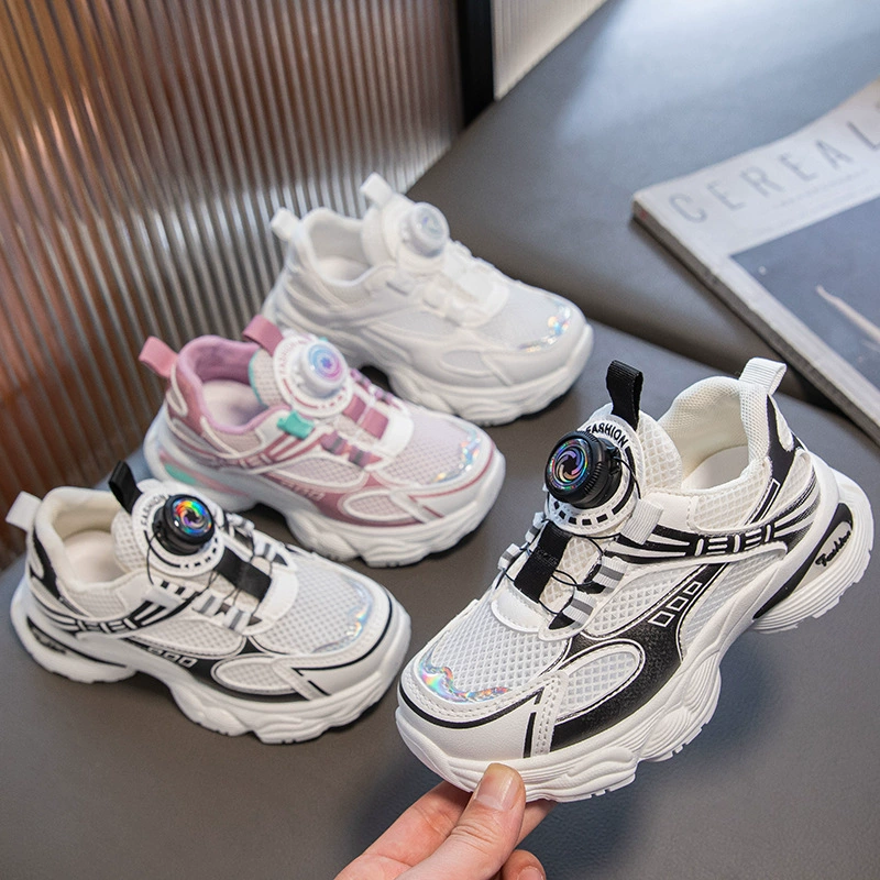 Детская спортивная обувь 2024 осень лето новая обувь для девочек