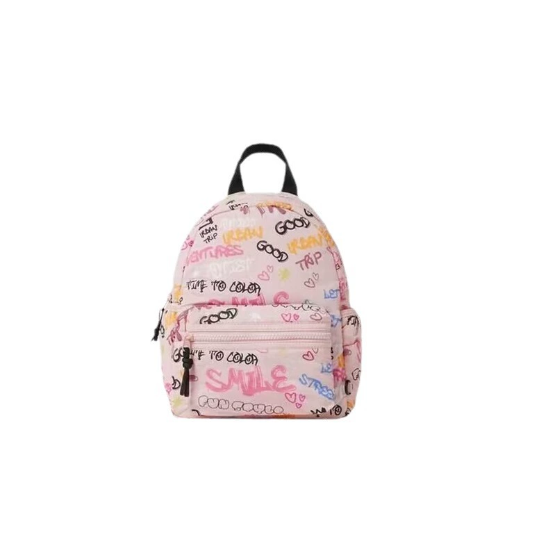 Children's bag, shoulder bag, backpack with letters, school bag, 2023 collection