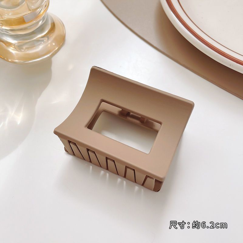 Estilo francés japonés y coreano diadema clip lateral grande cabeza femenina updo pelo headwear elegante clip de pelo simple horquilla de tiburón