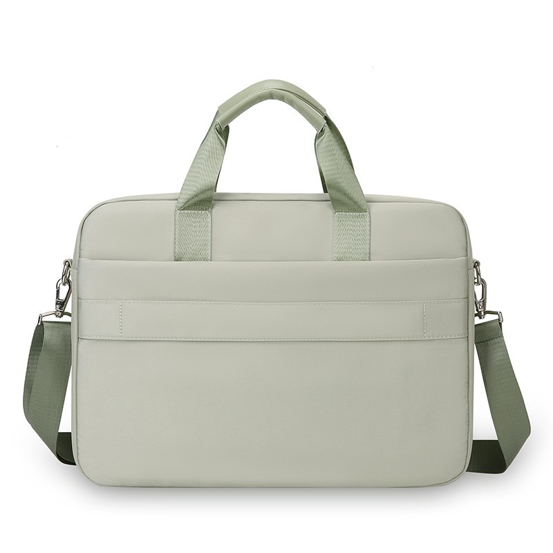 Bolsa de computadora portátil transfronteriza 15.6 pulgadas bolso de computadora de gran capacidad bolso de impresión de logotipo de negocios para hombres y mujeres