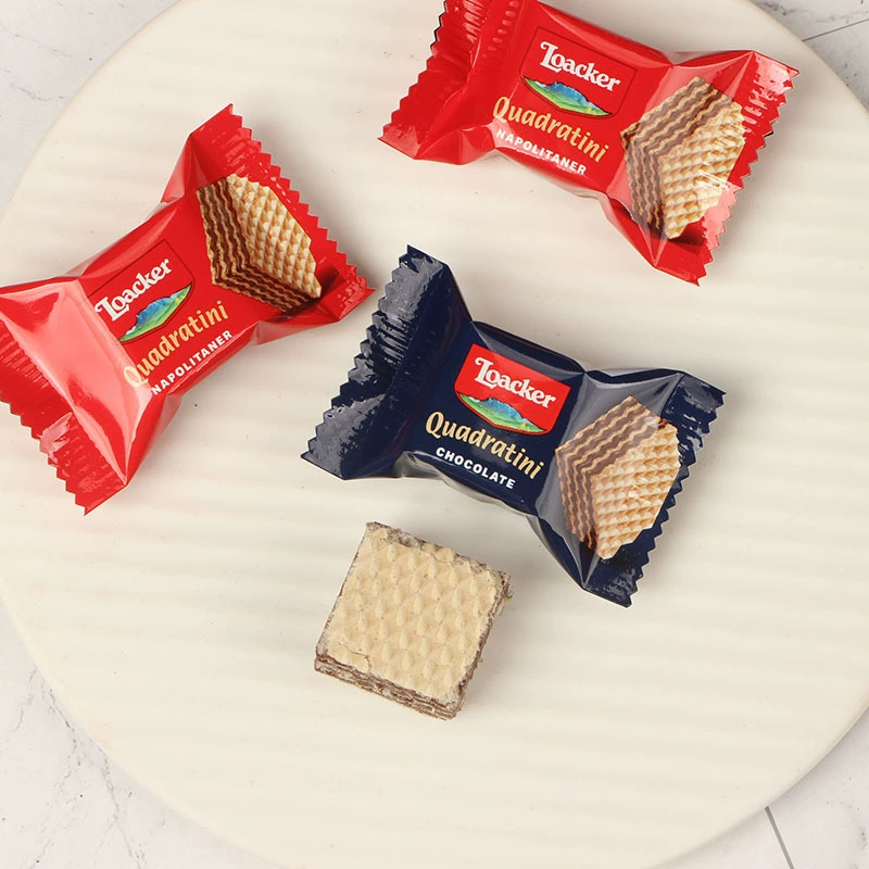 Италия импортировала Loacker3.5 g Leajia вафельные печенья
