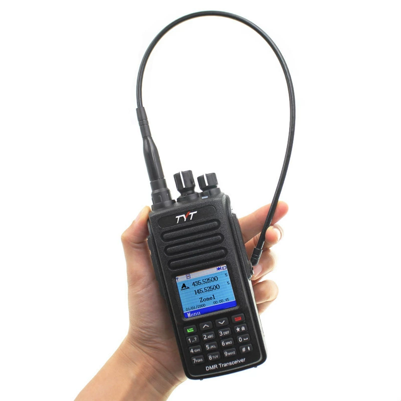 Тейитong MD-UV390 PLUS цифровой интерком DMR мощность 10 Вт зашифрован AES256 водостойкий GPS