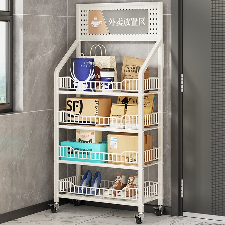 Home Doorstep Express Delivery Cabinet, Takeout Meal Storage Rack, Office Dining Box Outside the Entrance Door, Home Storage Rack