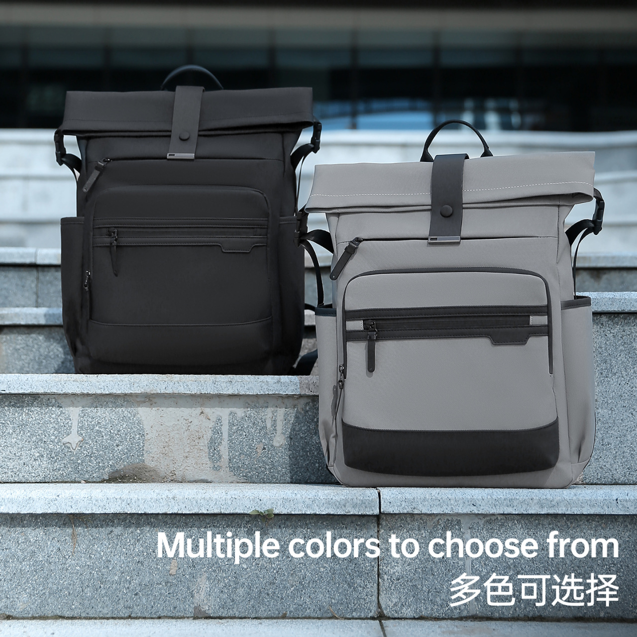 Mochila de hombre nueva mochila de tela Oxford de gran capacidad transfronteriza mochila de computadora portátil casual mochila de viaje impermeable