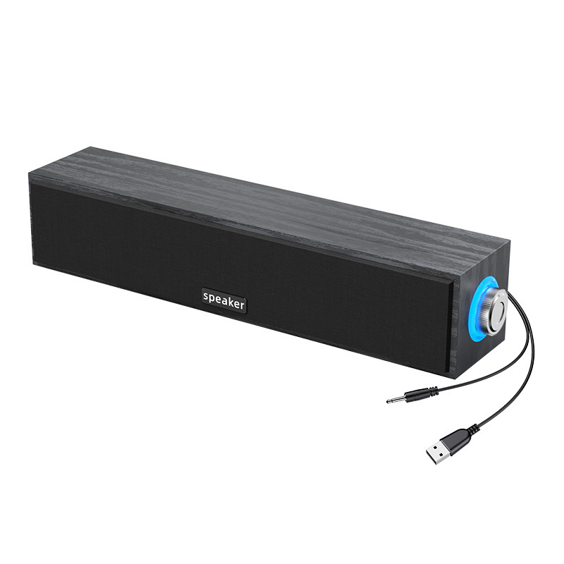 国境を越えた長いケーブルbluetoothスピーカーのダブルスピーカーusbコンピュータノートサブウーファーがデスクトップオーディオを制覇した|undefined