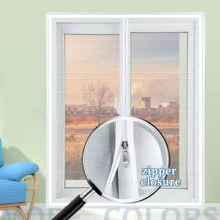 防蚊纳米纱窗家用加密简易免打孔自粘式透气隐形纱窗网可洗可拆卸