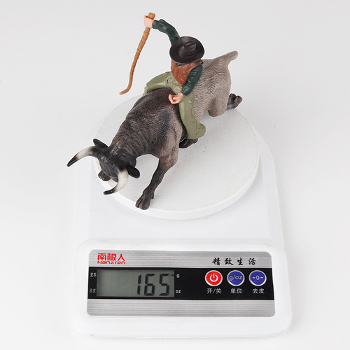 Simulated Spanish Bullfighting Wild Animal Doll Model Set Toy Matador Tamer Ornament Figure