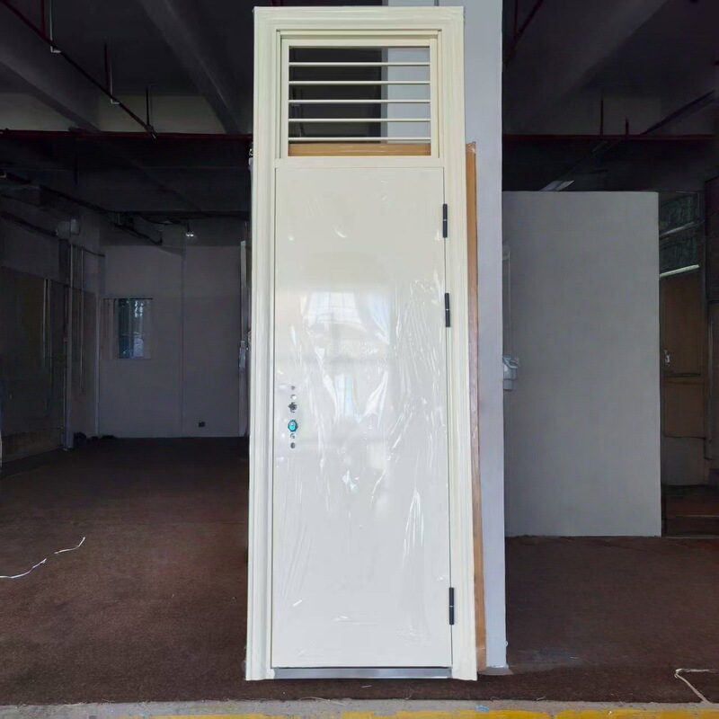 School Classroom Doors with Windows, Standard Composite Doors, Steel Painted Doors, Dormitory Iron Doors in Various Styles