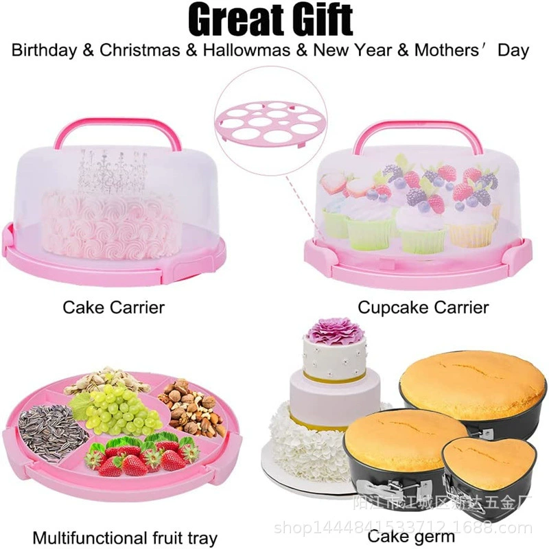 Amazon 635-piece cake turntable set, cake piping mouth hand-box baking tools wholesale