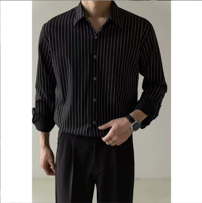 Shirt, long-sleeve, loose fit