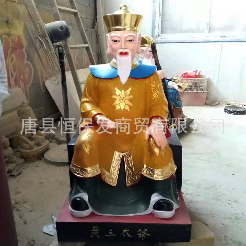 厂家铸造纯铜胡黄常莽黑铜像1米1.5米黄三太爷太奶黑老太常仙铜像