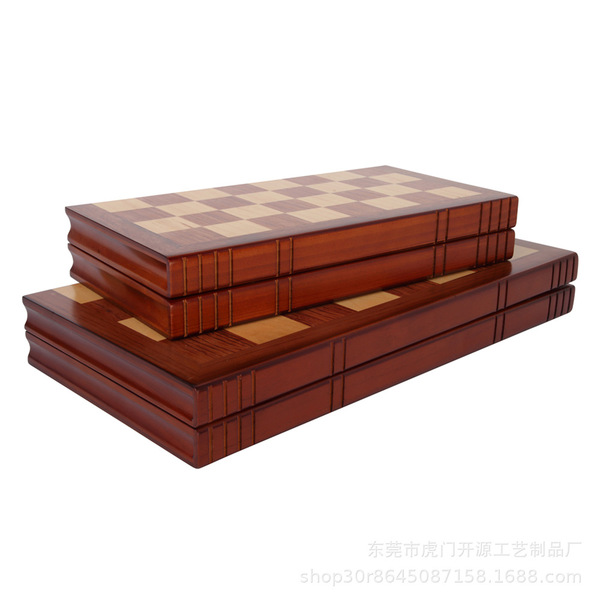 wooden chess